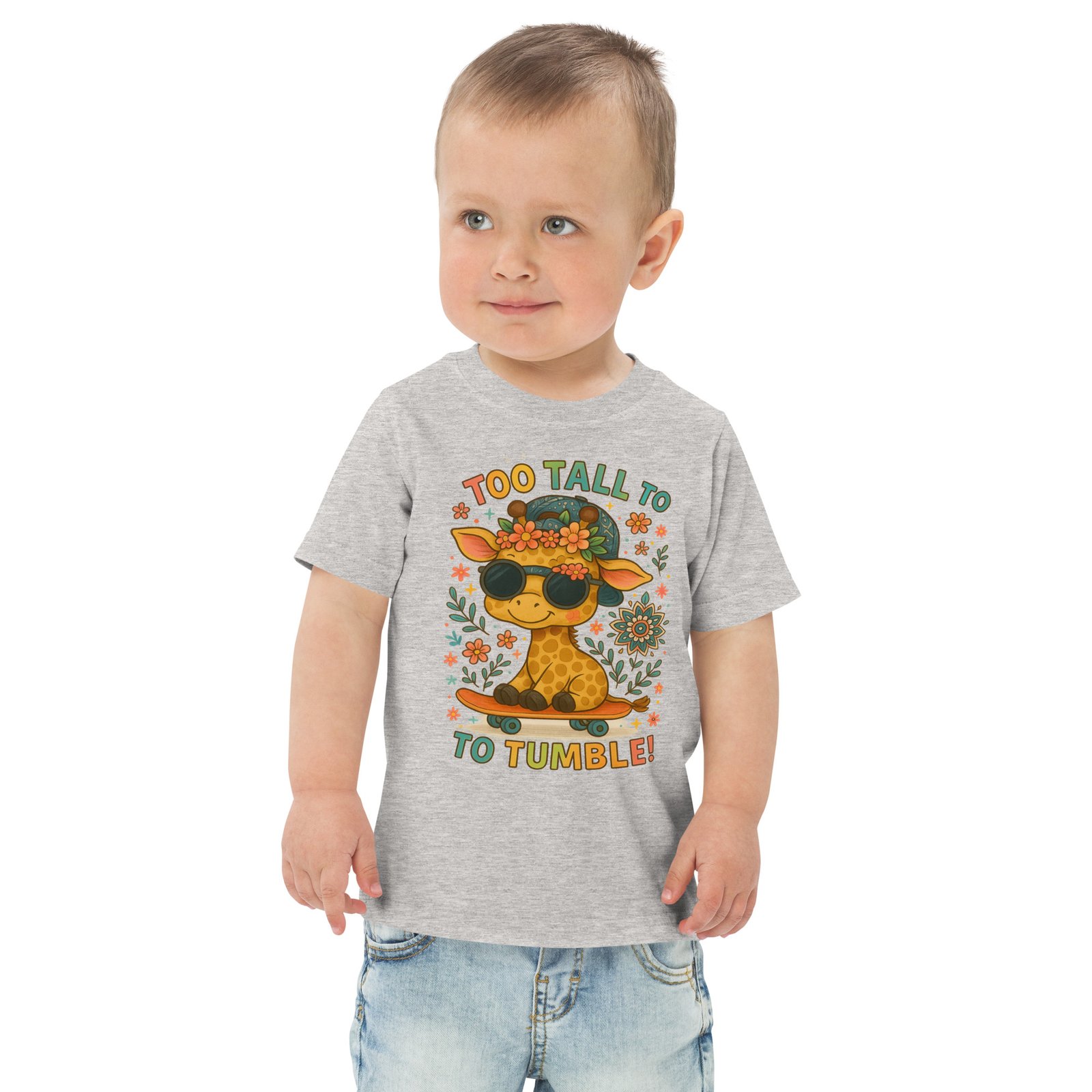 Toddler Skateboard jersey tee - Image 3