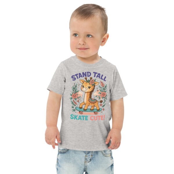 Toddler Skateboard jersey tee - Image 3