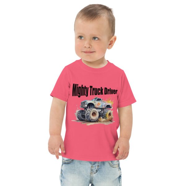 Toddler Monster Truck Jersey Tee - Image 2