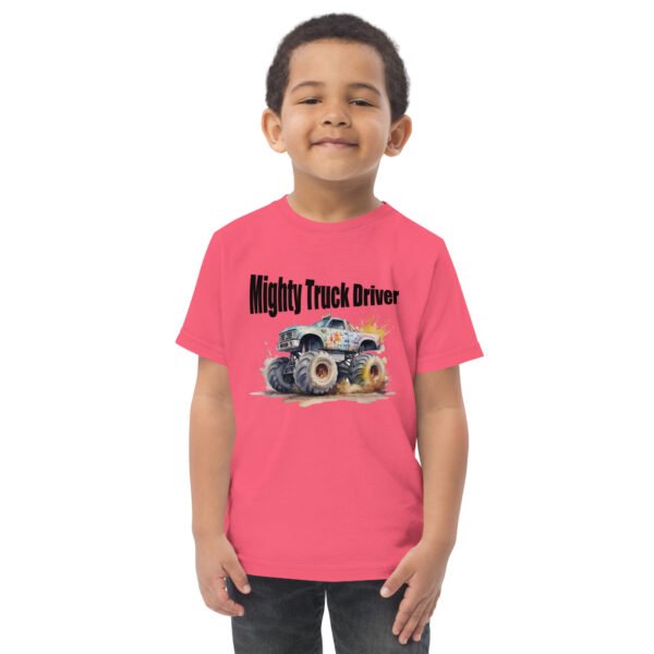 Toddler Monster Truck Jersey Tee - Image 5