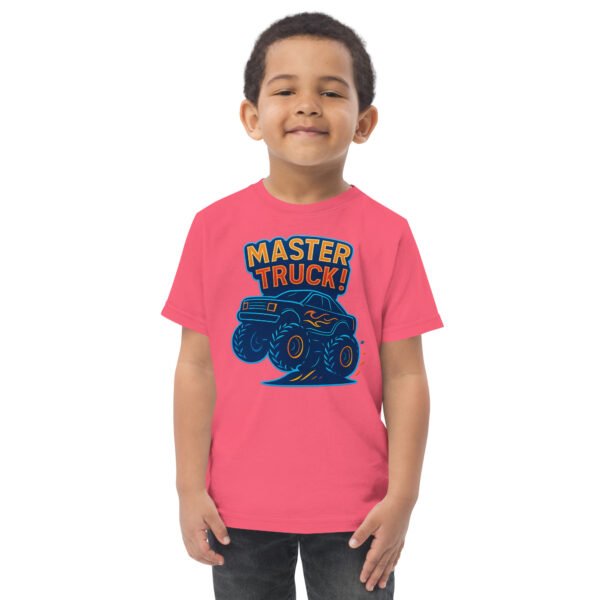 Toddler Monster Truck Jersey Tee - Image 5