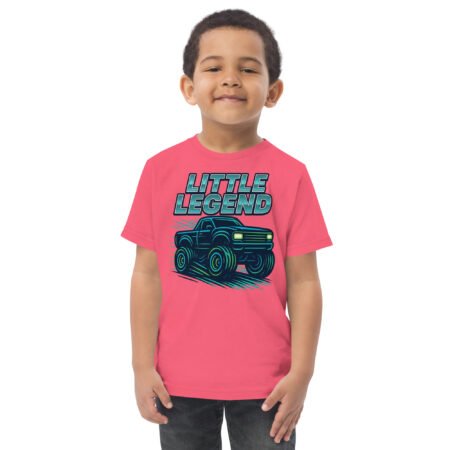 Toddler Monster Truck Jersey Tee