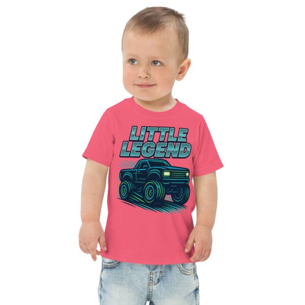 Toddler Monster Truck Jersey Tee - Image 2