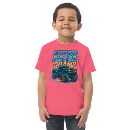 Toddler Monster Truck Jersey Tee