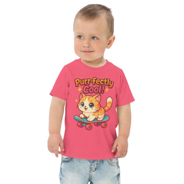 Toddler Skateboard  jersey tee - Image 2