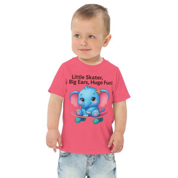 Toddler Skateboard  jersey tee - Image 2