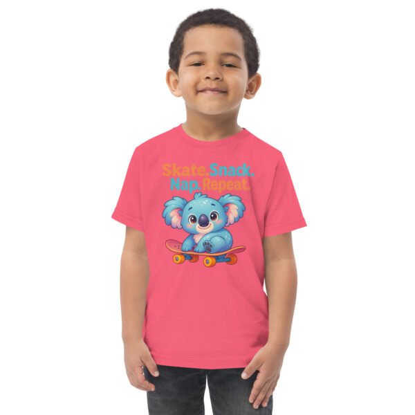 Toddler Skateboard  jersey tee - Image 9