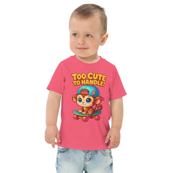 Toddler Skateboard  jersey tee - Image 2