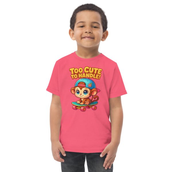 Toddler Skateboard  jersey tee - Image 6