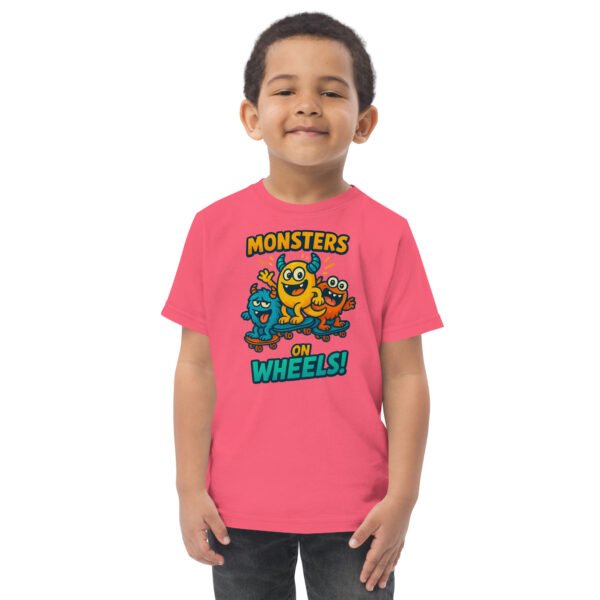 Toddler Skateboard  jersey tee - Image 6