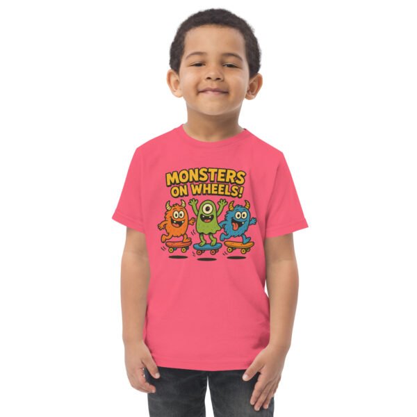 Toddler Skateboard  jersey tee - Image 6