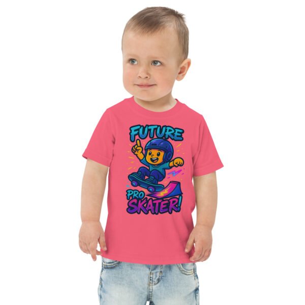 Toddler Skateboard  jersey tee - Image 2
