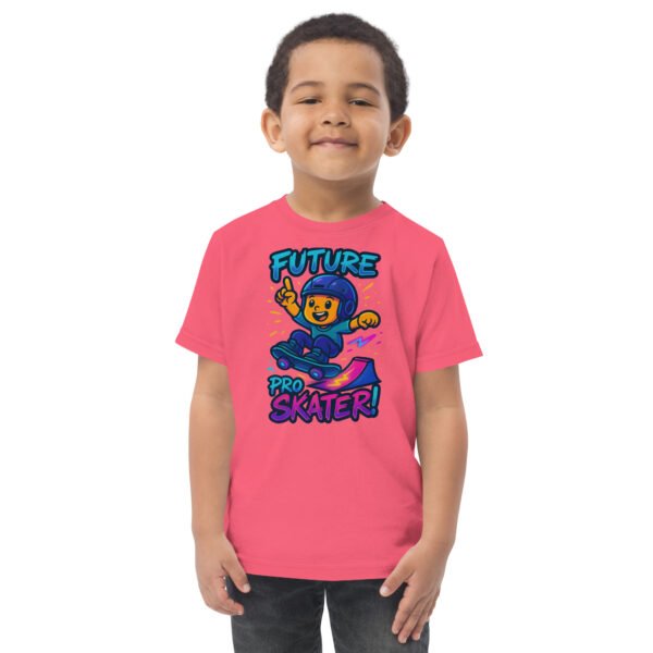 Toddler Skateboard  jersey tee - Image 6