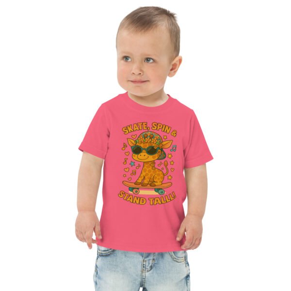 Toddler Skateboard jersey tee - Image 2