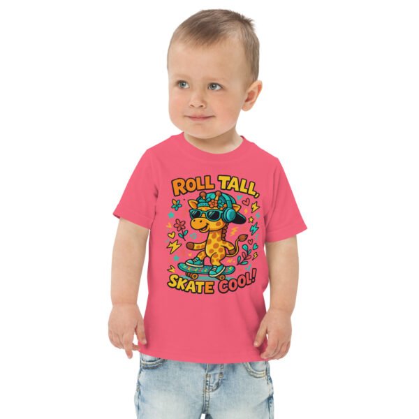 Toddler Skateboard jersey tee - Image 2