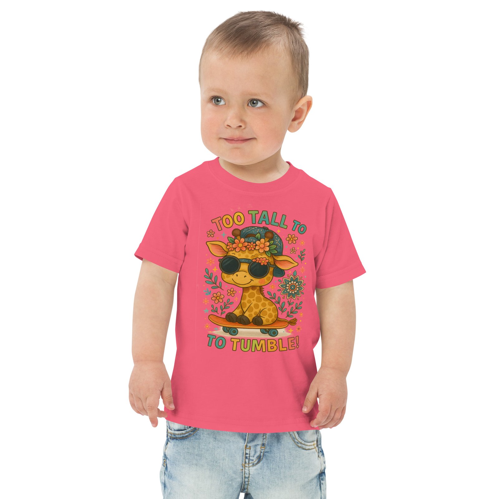 Toddler Skateboard jersey tee - Image 2