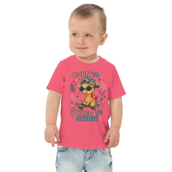 Toddler Skateboard jersey tee - Image 2