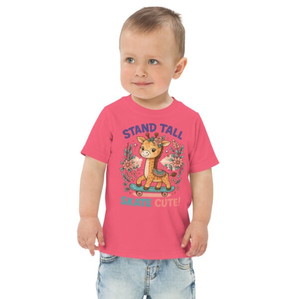 Toddler Skateboard jersey tee - Image 2