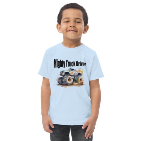 Toddler Monster Truck Jersey Tee