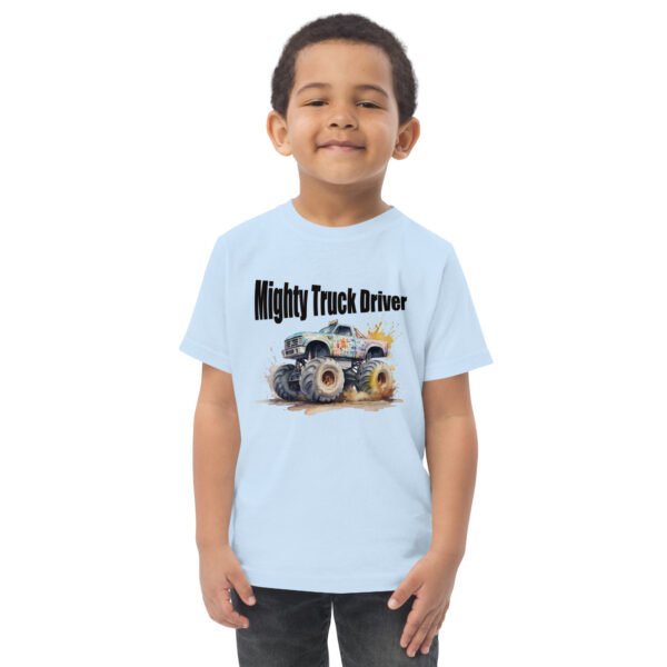 Toddler Monster Truck Jersey Tee