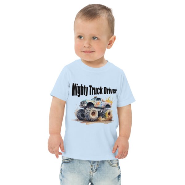 Toddler Monster Truck Jersey Tee - Image 4