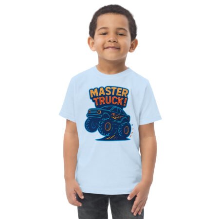 Toddler Monster Truck Jersey Tee