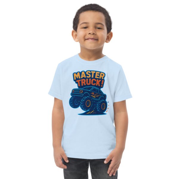 Toddler Monster Truck Jersey Tee