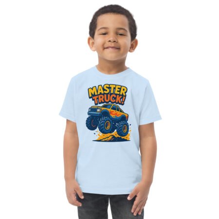 Toddler Monster Truck Jersey Tee