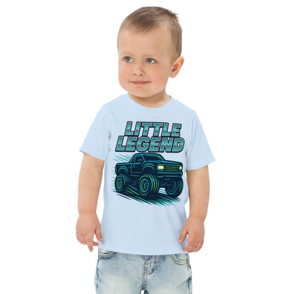 Toddler Monster Truck Jersey Tee - Image 4