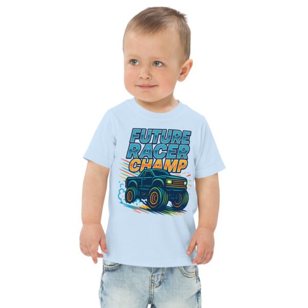 Toddler Monster Truck Jersey Tee - Image 4