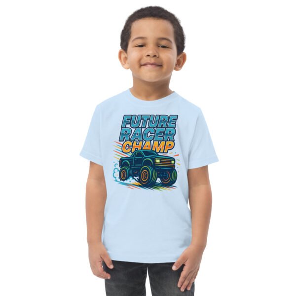 Toddler Monster Truck Jersey Tee - Image 6