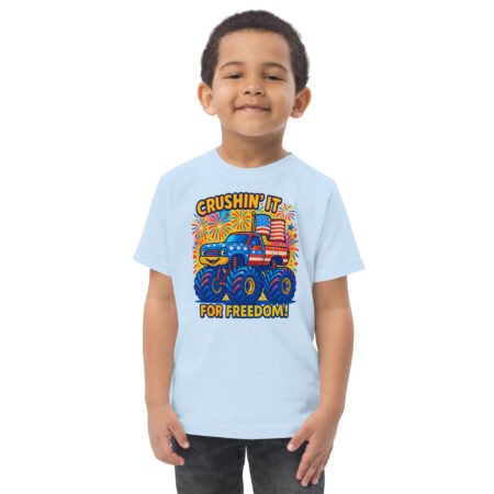 Toddler Monster Truck Jersey Tee