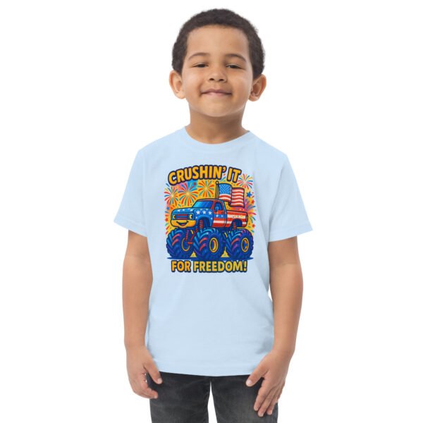 Toddler Monster Truck Jersey Tee