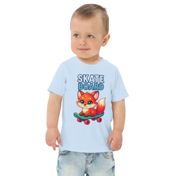 Toddler Skateboard  jersey tee - Image 4