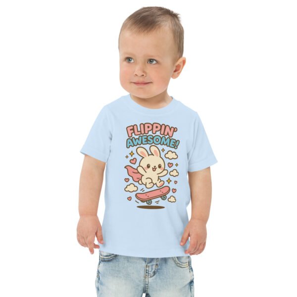 Toddler Skateboard  jersey tee - Image 3