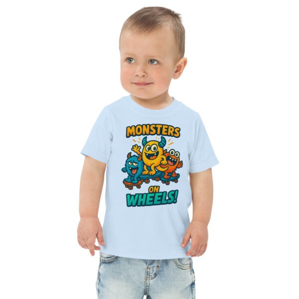 Toddler Skateboard  jersey tee - Image 4