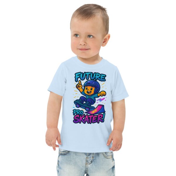 Toddler Skateboard  jersey tee - Image 4
