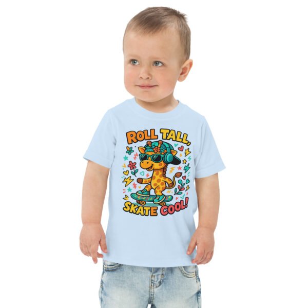Toddler Skateboard jersey tee - Image 4