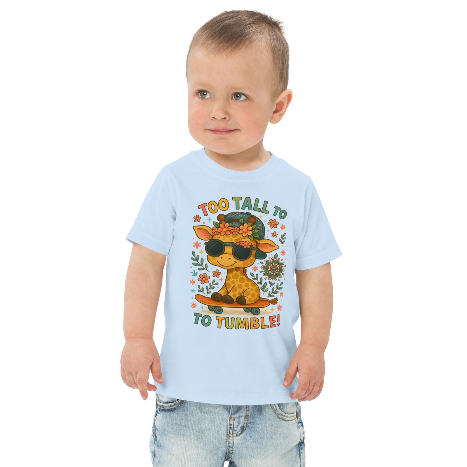 Toddler Skateboard jersey tee - Image 4