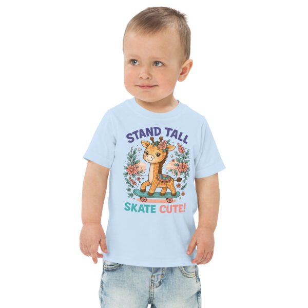 Toddler Skateboard jersey tee - Image 4