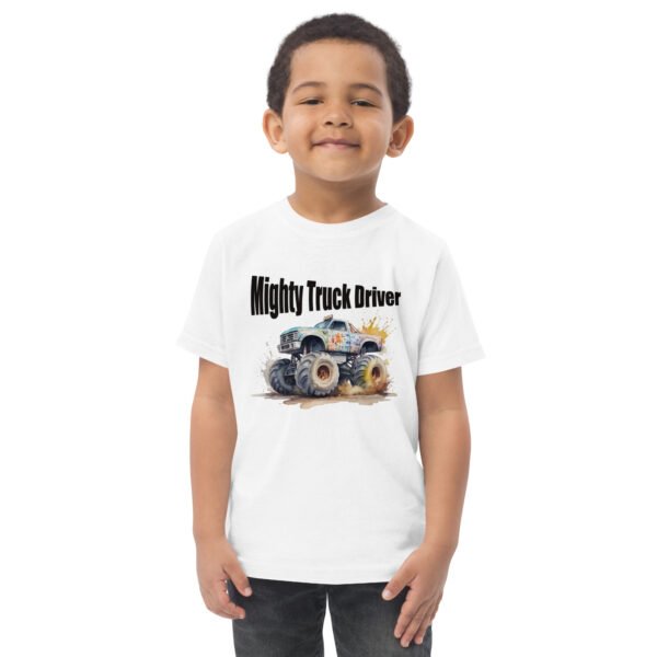 Toddler Monster Truck Jersey Tee - Image 7