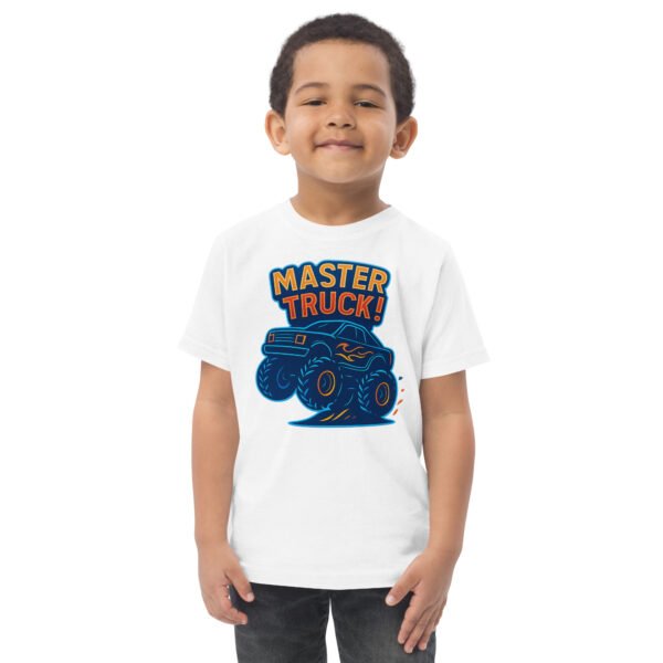 Toddler Monster Truck Jersey Tee - Image 7