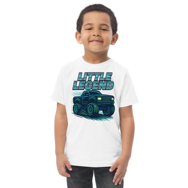 Toddler Monster Truck Jersey Tee - Image 7