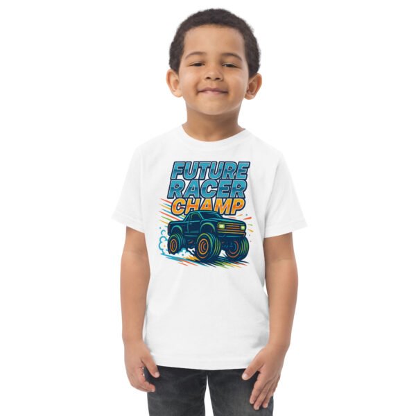Toddler Monster Truck Jersey Tee - Image 7