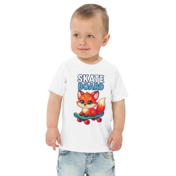 Toddler Skateboard  jersey tee - Image 5