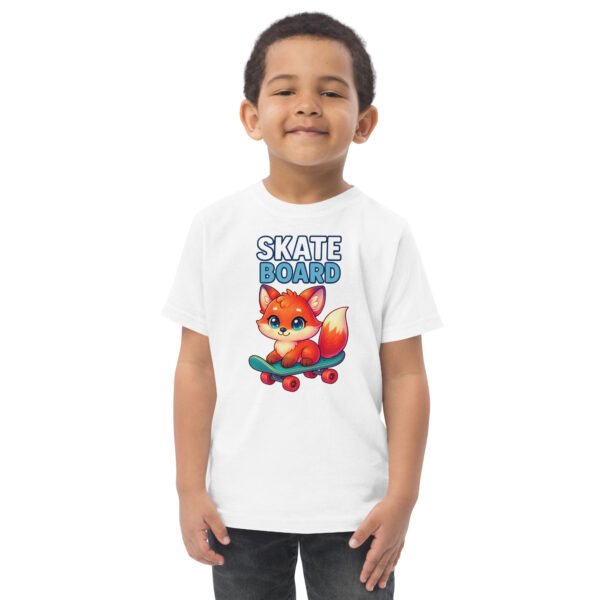 Toddler Skateboard  jersey tee - Image 8