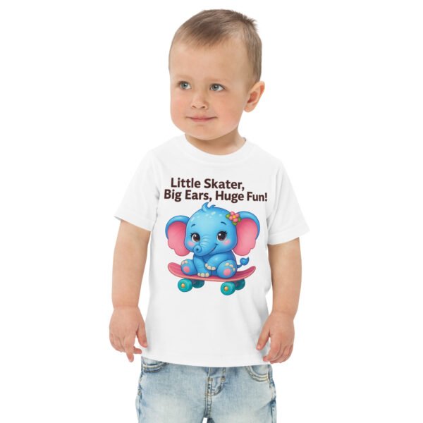 Toddler Skateboard  jersey tee - Image 4