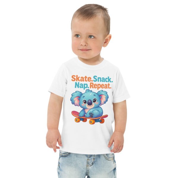 Toddler Skateboard  jersey tee - Image 6