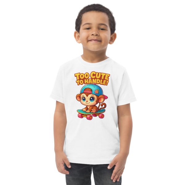 Toddler Skateboard  jersey tee - Image 8