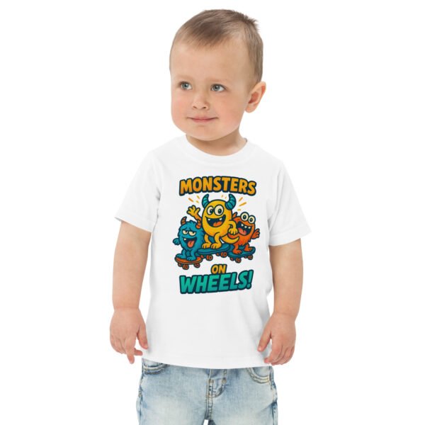 Toddler Skateboard  jersey tee - Image 5